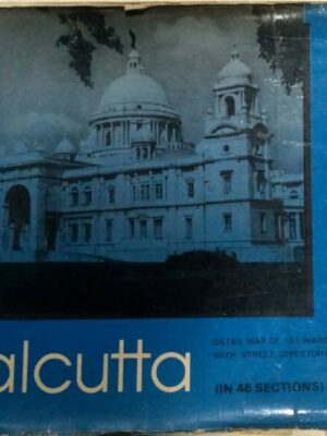 Calcutta Detail Map of 141 Wards With Street Directory