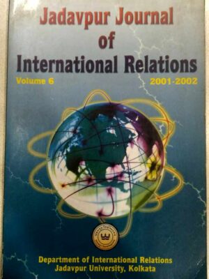Jadavpur Journal of International Relations 2001-2002