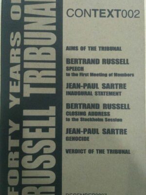 Forty Years of Russell Tribunal