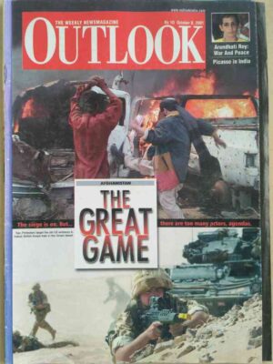 Outlook The Weekly News Magazine October 2001