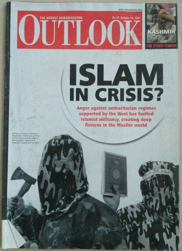 OutLook The Weekly NewsMagazine Islam in Crisis? October 2001