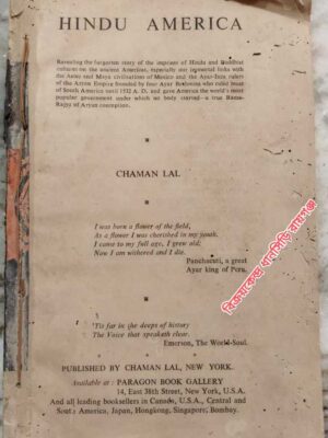 Hindu America    -Chaman Lal