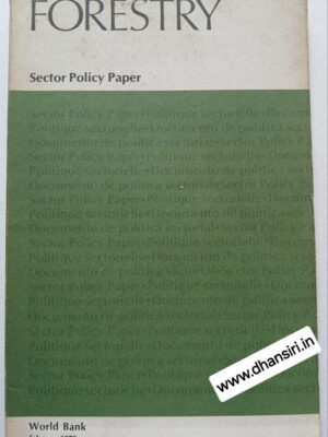 Forestry Sector Policy Paper                 - February 1978   World Bank