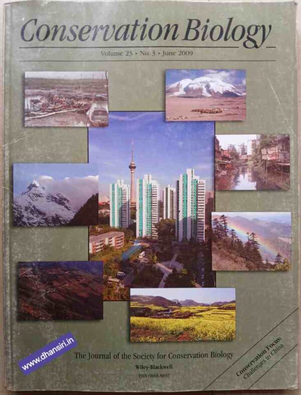 Conservation Biology Volume-23.   No-3.   June 2009
