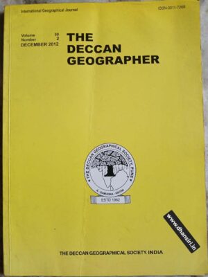 The Deccan Geographer                 -December 2012