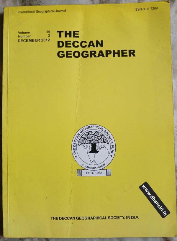 The Deccan Geographer                 -December 2012