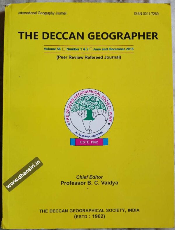 The Deccan Geographer        -June and December 2018