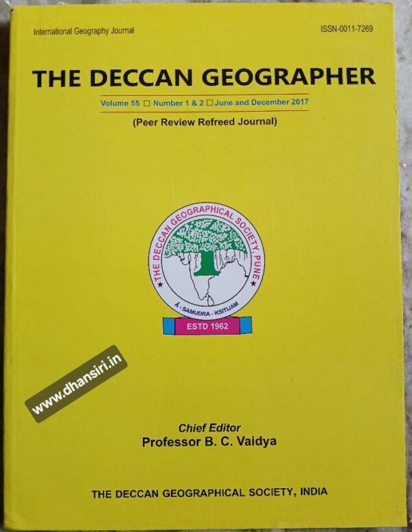 The Deccan Geographer              -June and December 2017