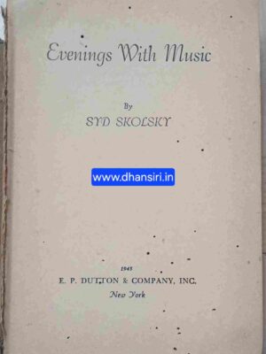 Evening With Music    -By Syd Skolsky